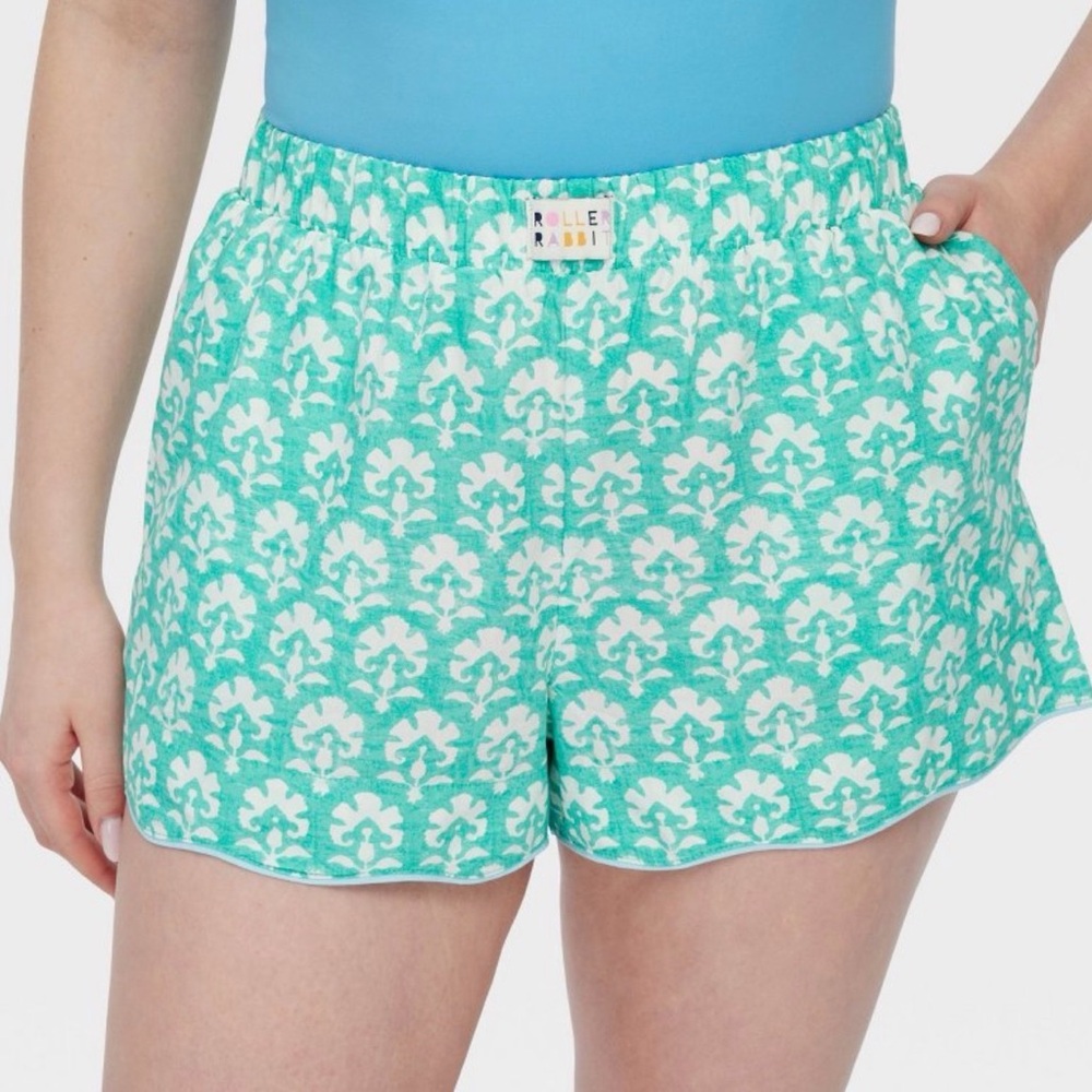 Roller Rabbit Teal Boxers